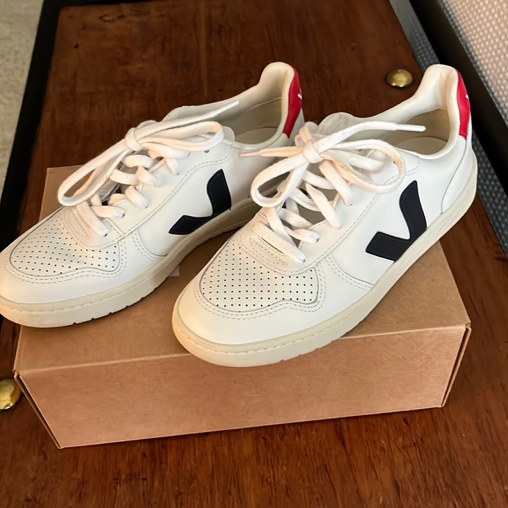 Veja v10 leather sneakers